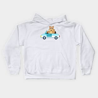 Bear Car Kids Hoodie